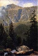 Albert Bierstadt Mountainous Landscape oil painting on canvas